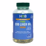 Holland & Barrett Pure Cod Liver Oil 1000mg – 120 Capsules