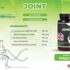 Vitality Joint 60 Capsules - Keep Your Joints Flexible and Pain-Free!