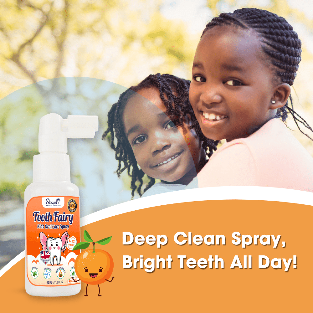 Glowel Tooth Fairy Kids Oral Care Spray – Orange Flavour
